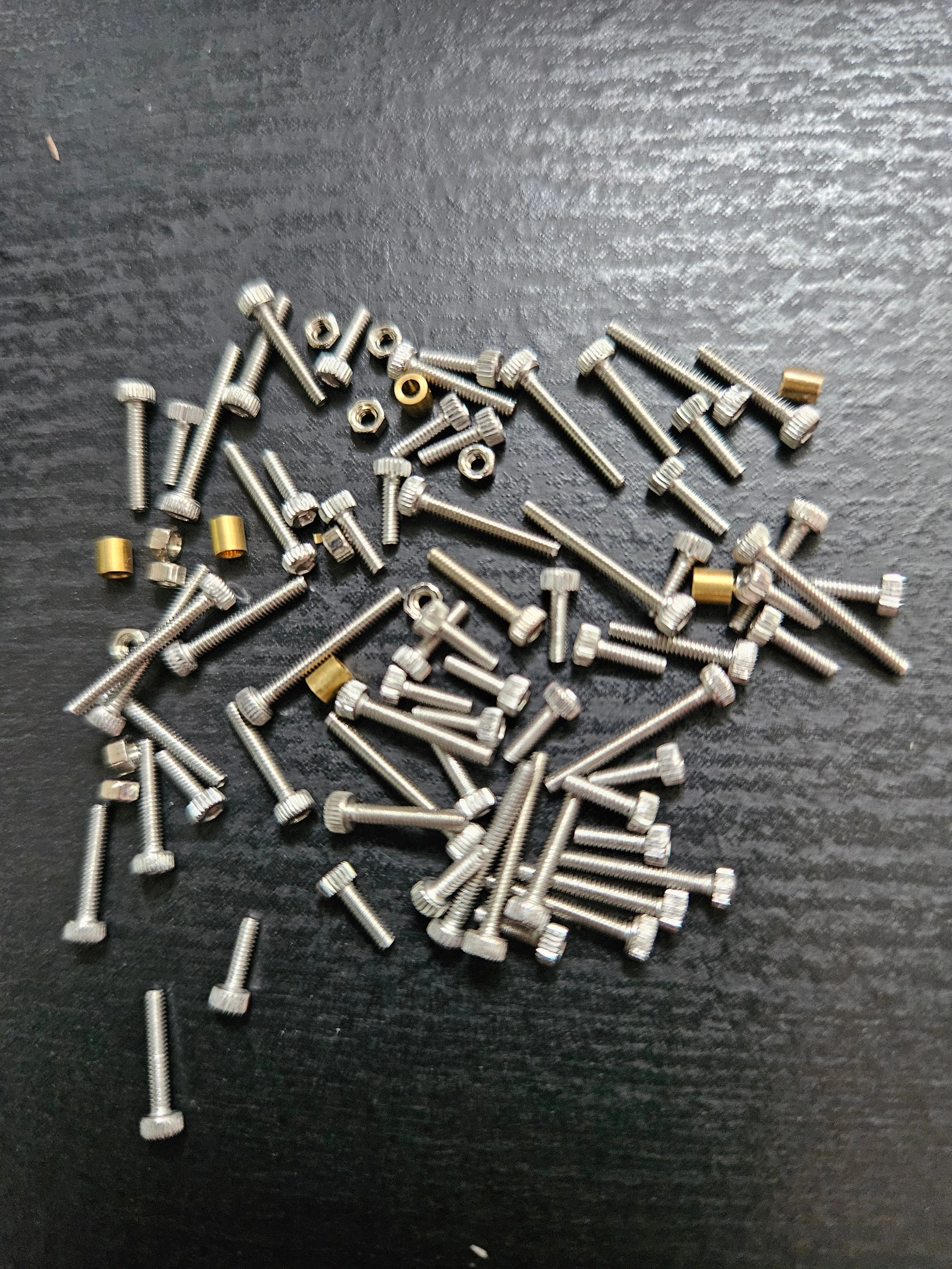 Medium Hardware Pack Screws, Nuts, Bushings M1.4 scx24
