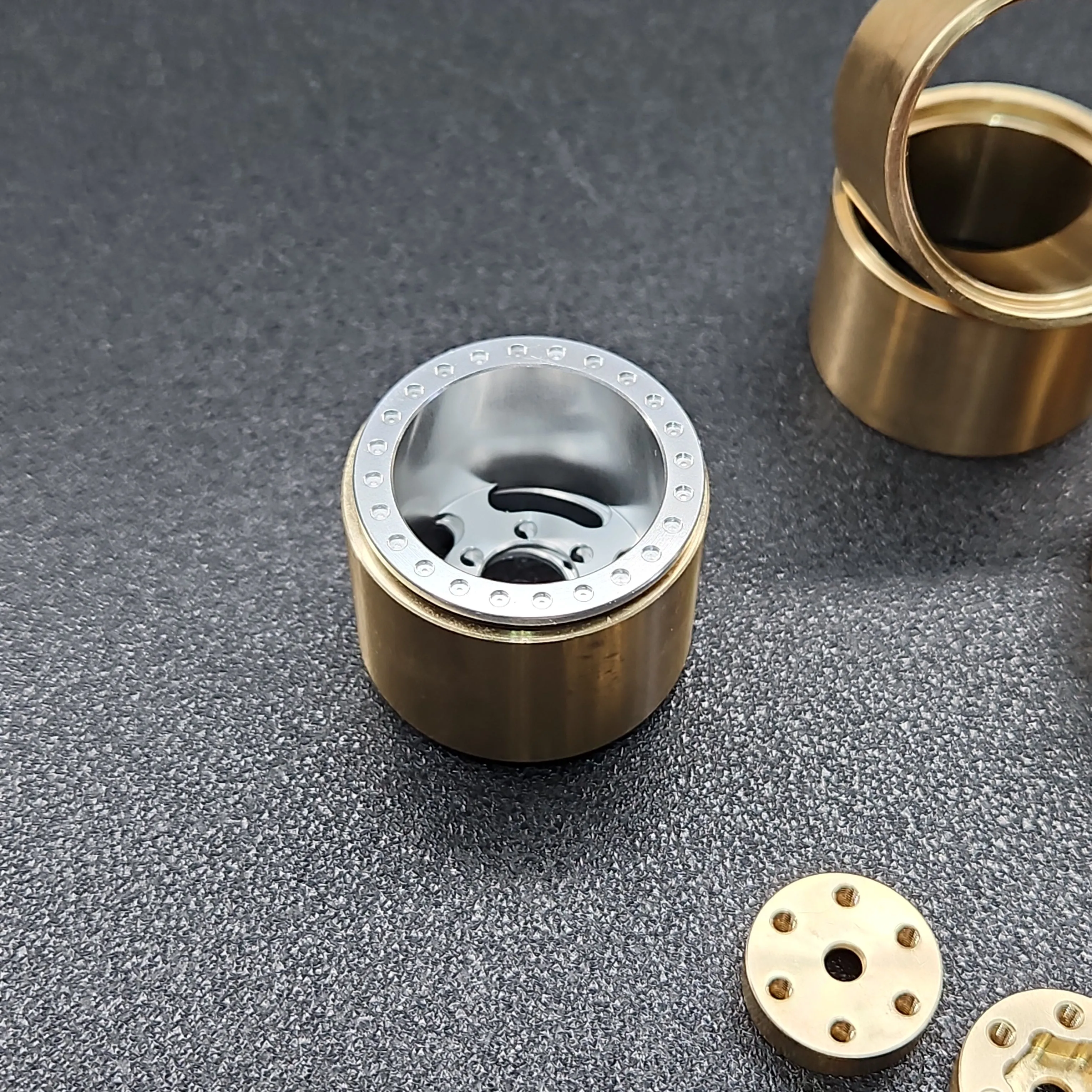 Mofo RC | 1UP Island Wheels - Brass Upgrade Kit - Image 5
