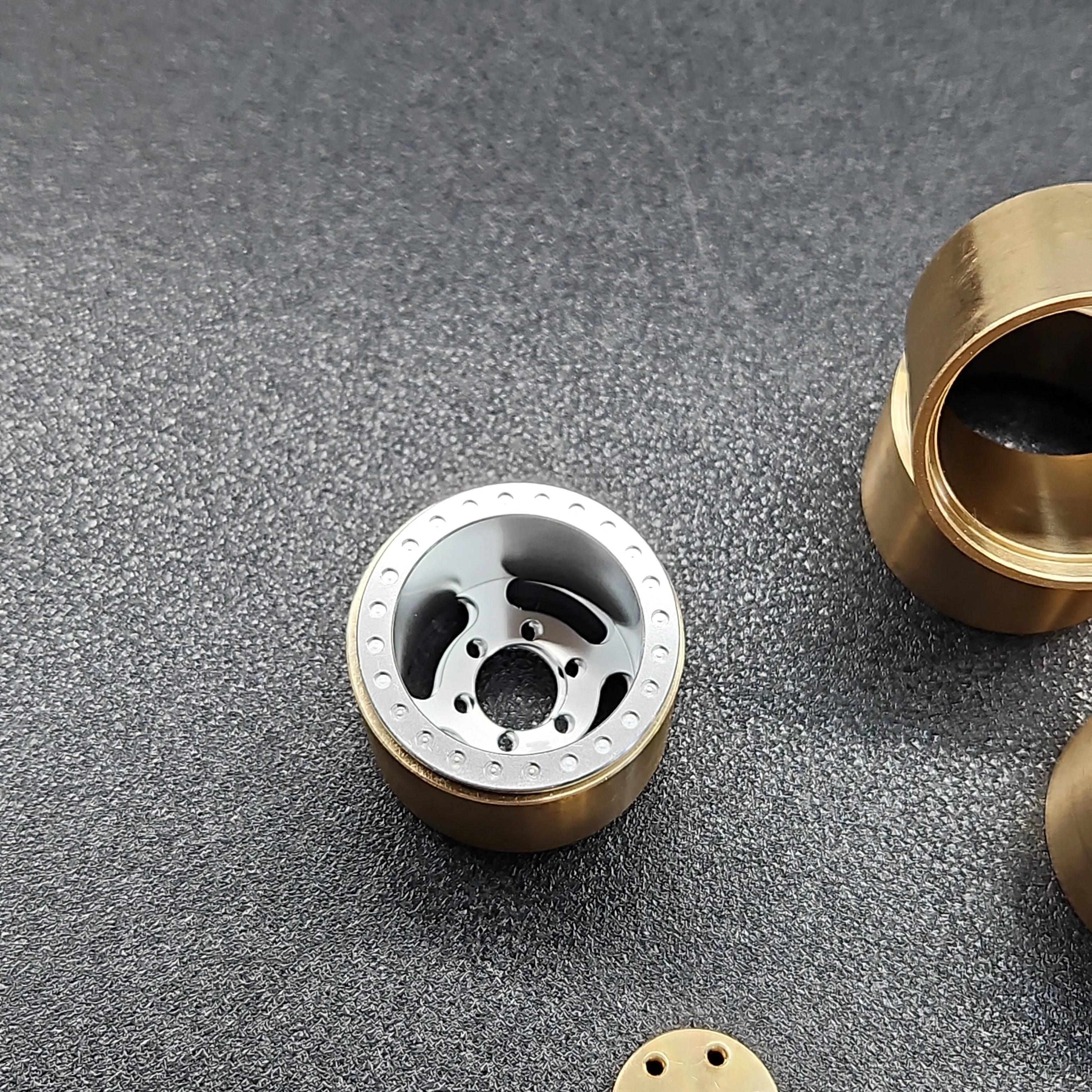 Mofo RC | 1UP Island Wheels - Brass Upgrade Kit - Image 6