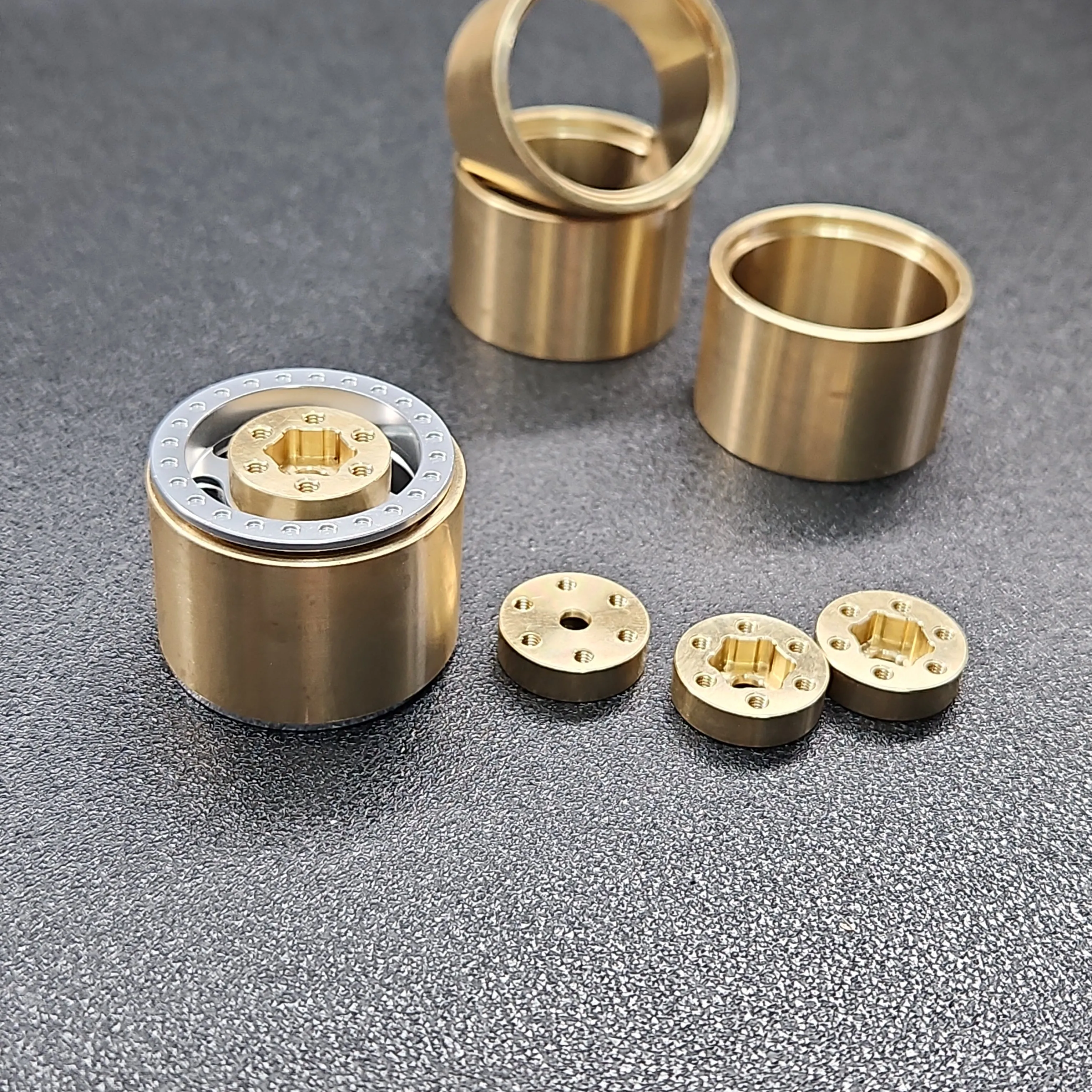 Mofo RC | 1UP Island Wheels - Brass Upgrade Kit - Image 9
