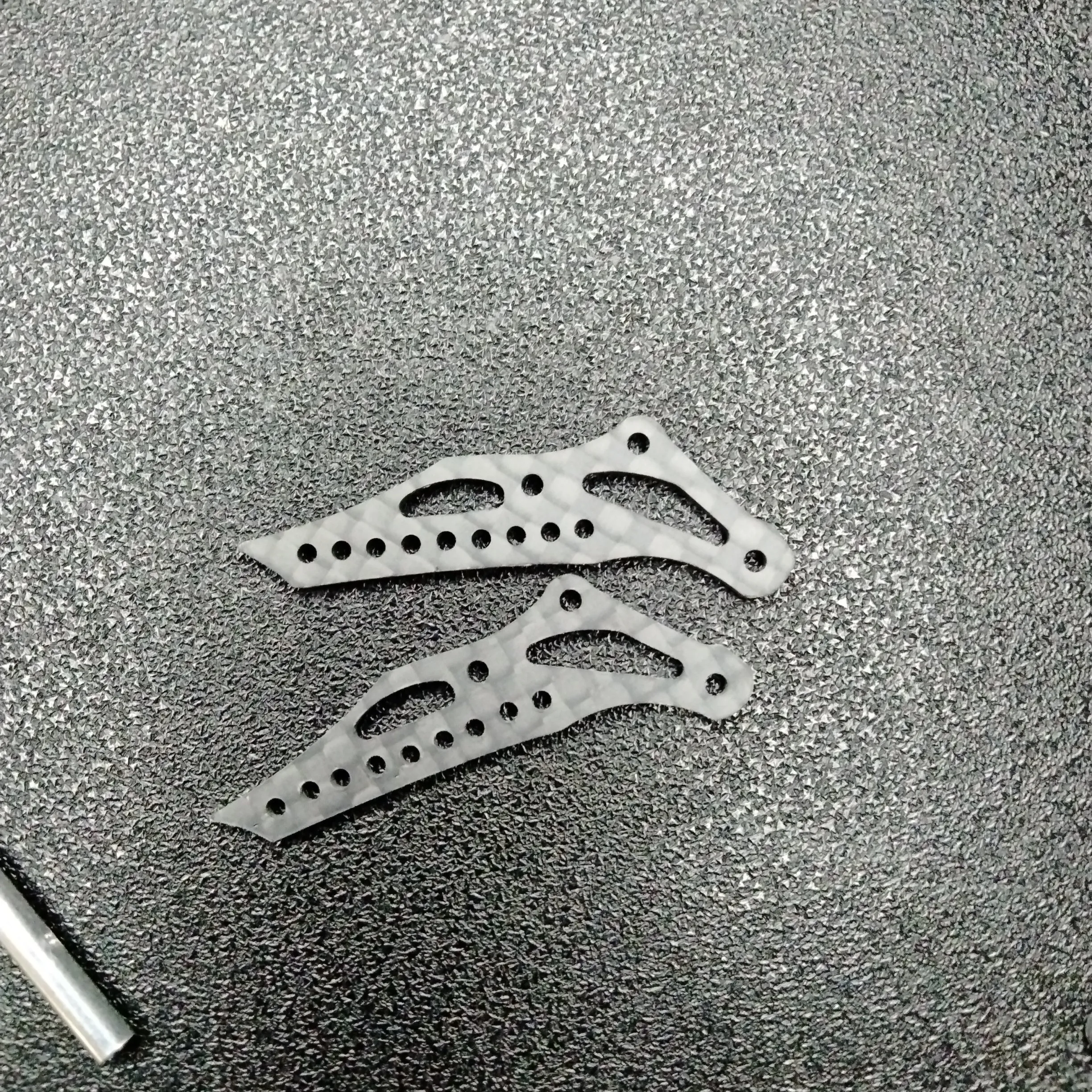 AX24 Shock Plates Upgrade Carbon Fiber, Aluminum Parts for AX24 XC-1, Axial 1/24 RC Crawler Car Upgrade Accessories - Image 8