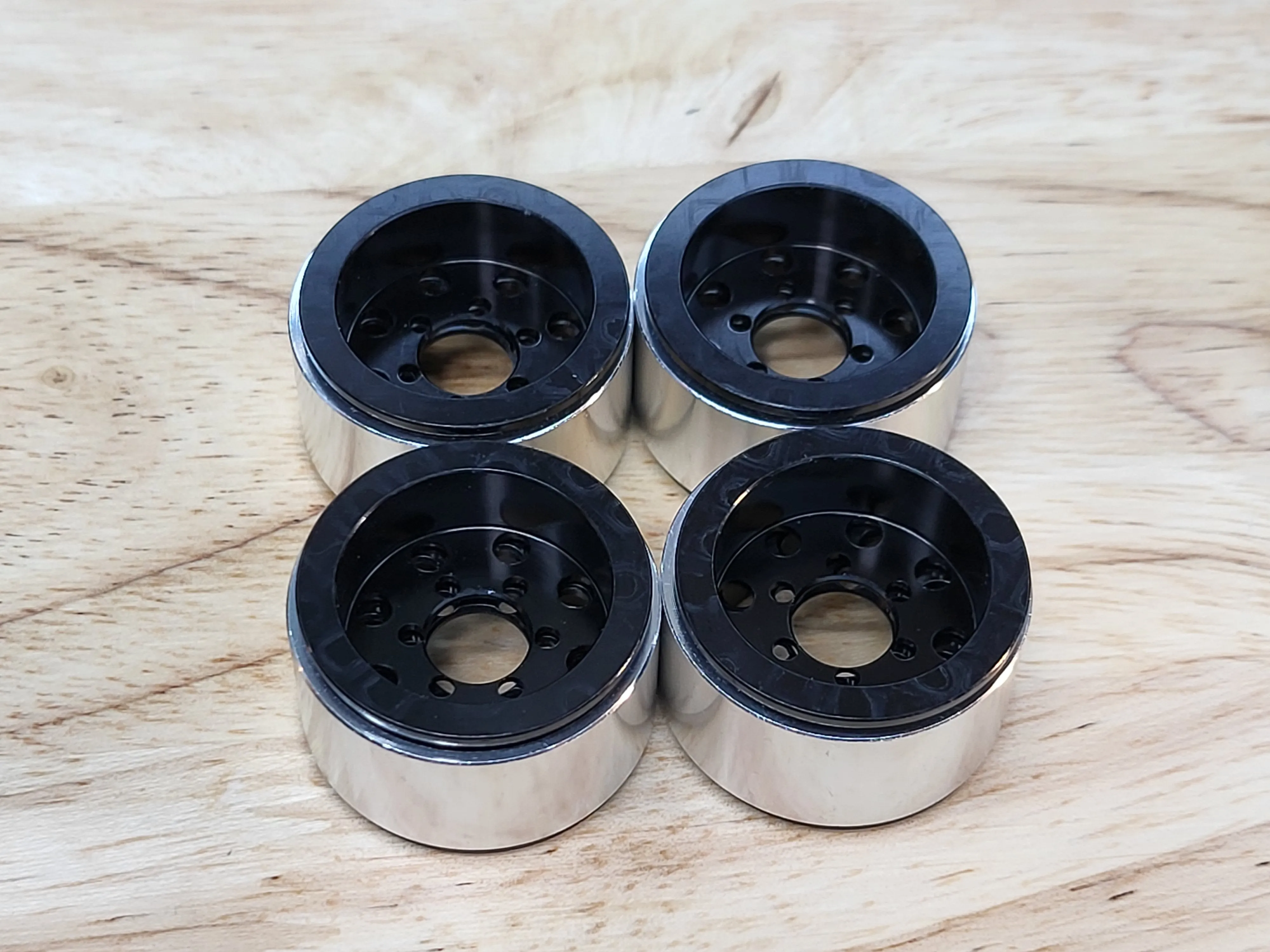 DDP 1.0" inch Beadlock rims / wheels w/ 0mm Hubs - Image 7