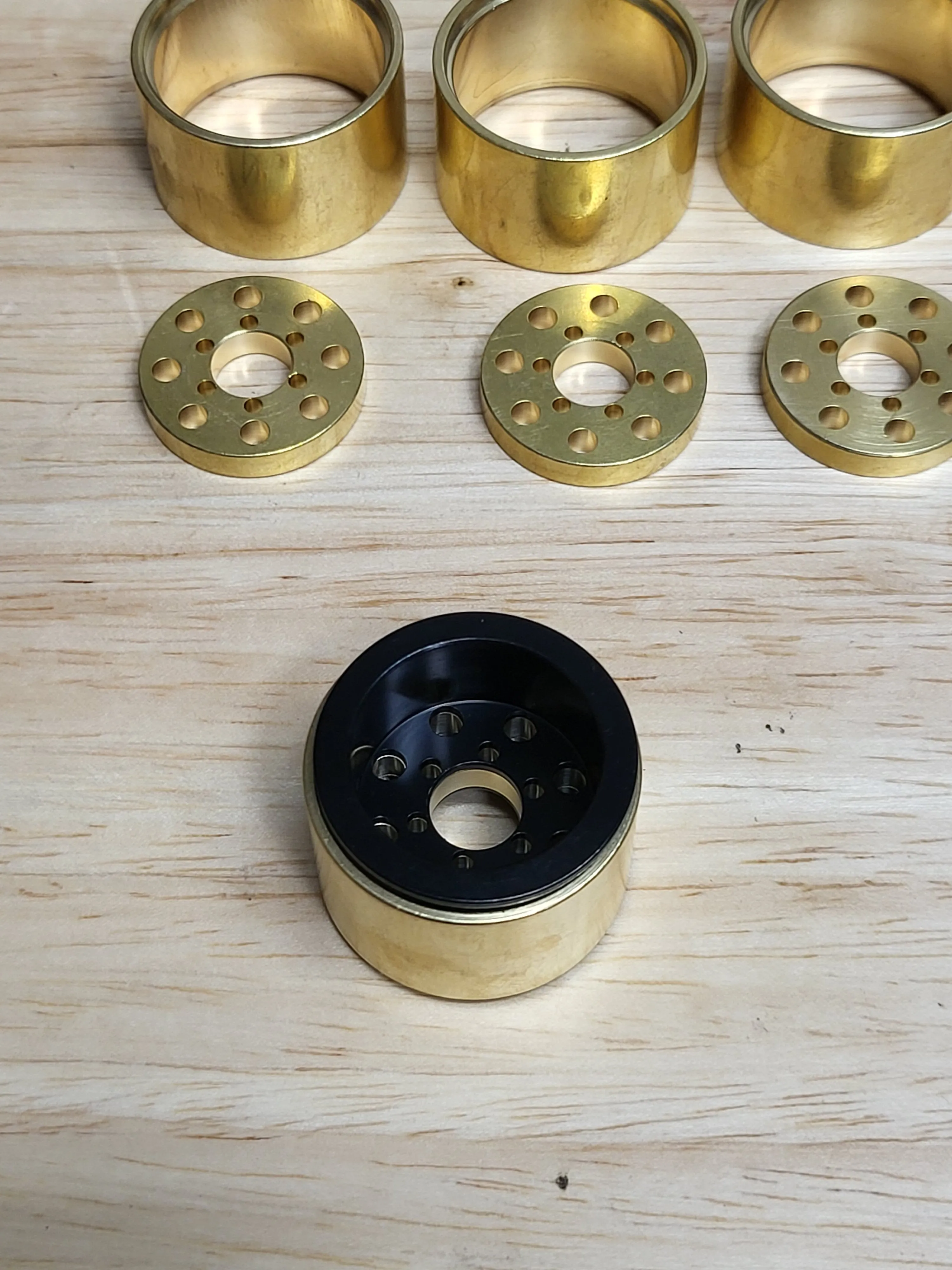 Wheel wideners for UPW and DDP wheels brass or aluminum island style - Image 11