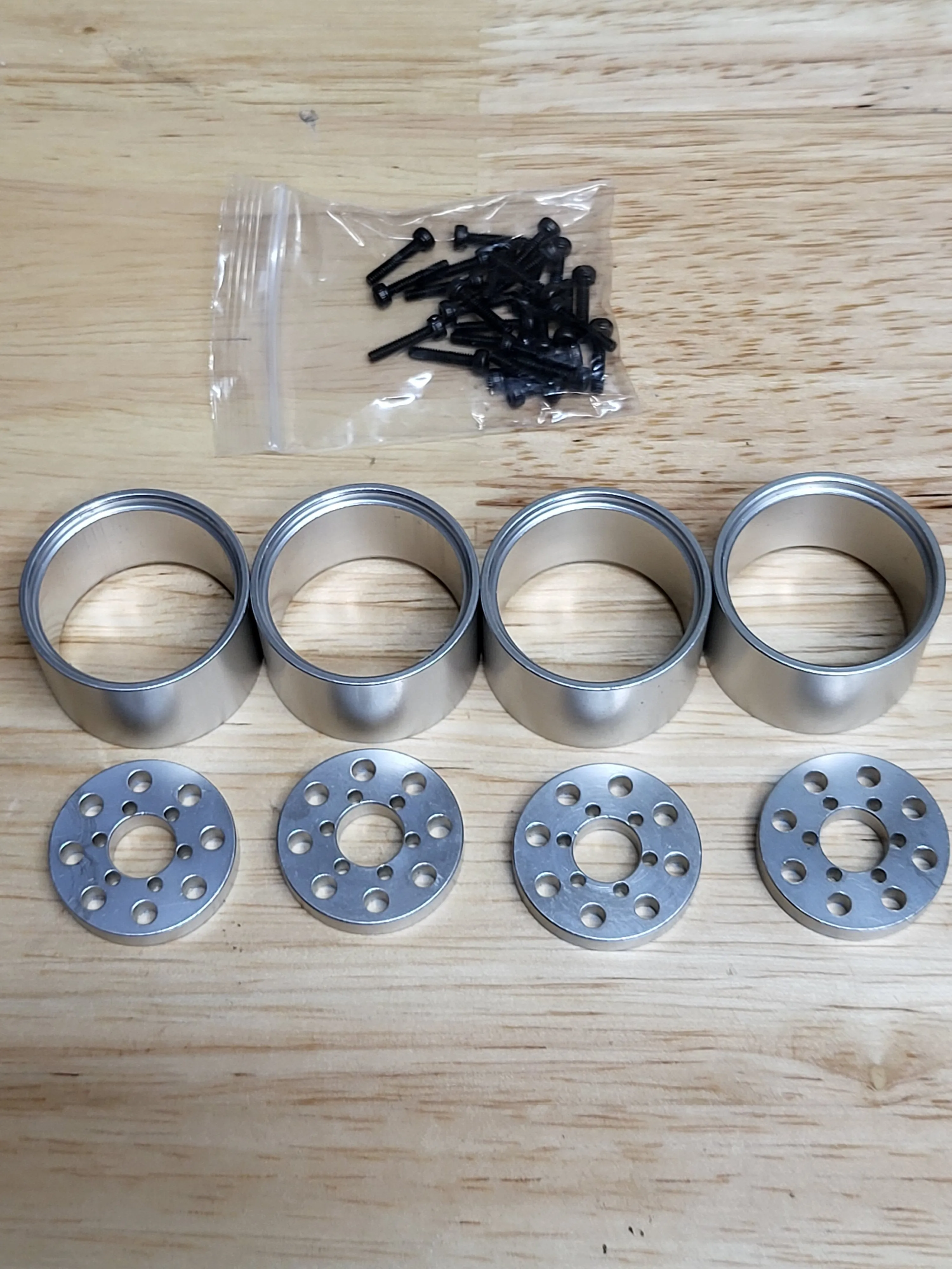 Wheel wideners for UPW and DDP wheels brass or aluminum island style - Image 5
