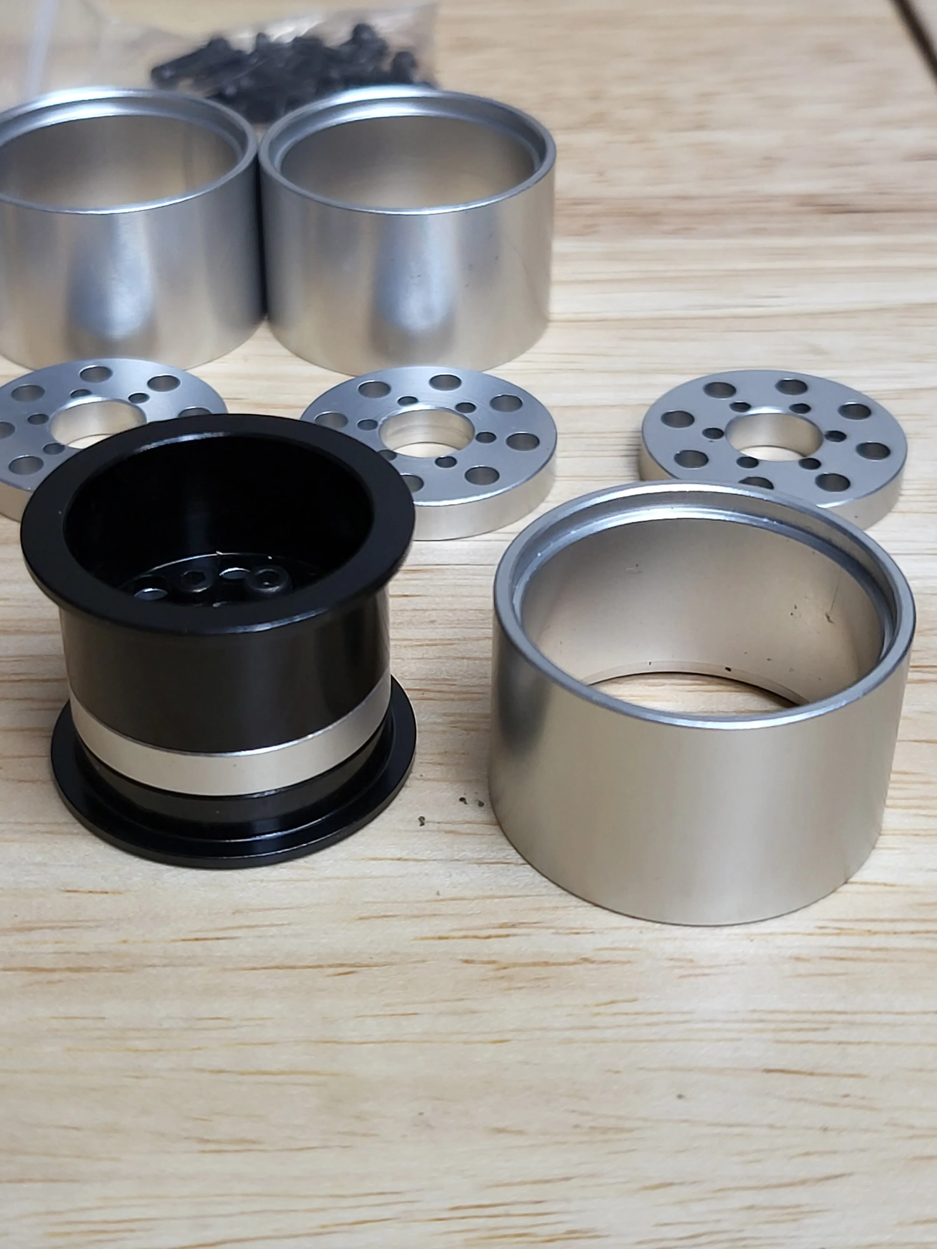 Wheel wideners for UPW and DDP wheels brass or aluminum island style - Image 7