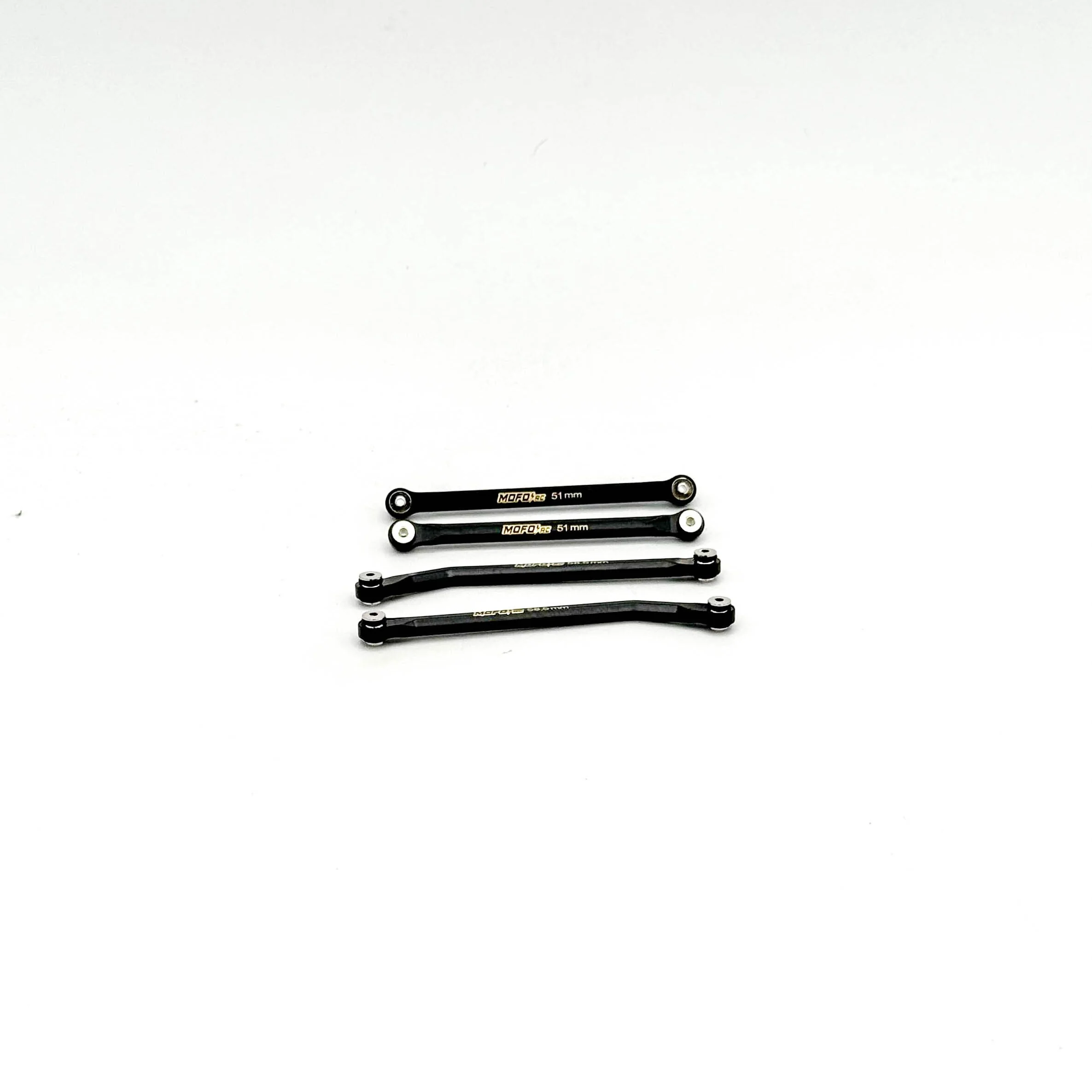 Mofo RC | Black Brass High Clearance Front or Rear Links (For Axial® SCX24™) - Image 3