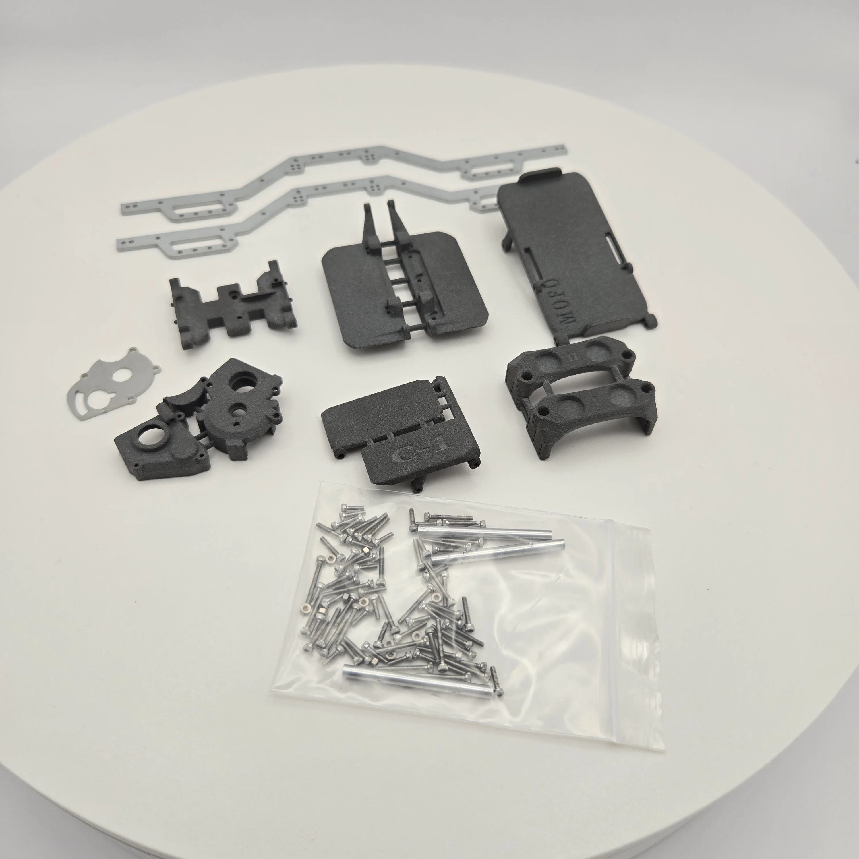 Mofo RC | C1 "Class 1" Complete Axial® SCX24™ Chassis Kit (Standard & XL Versions) - Made in Texas - Image 16