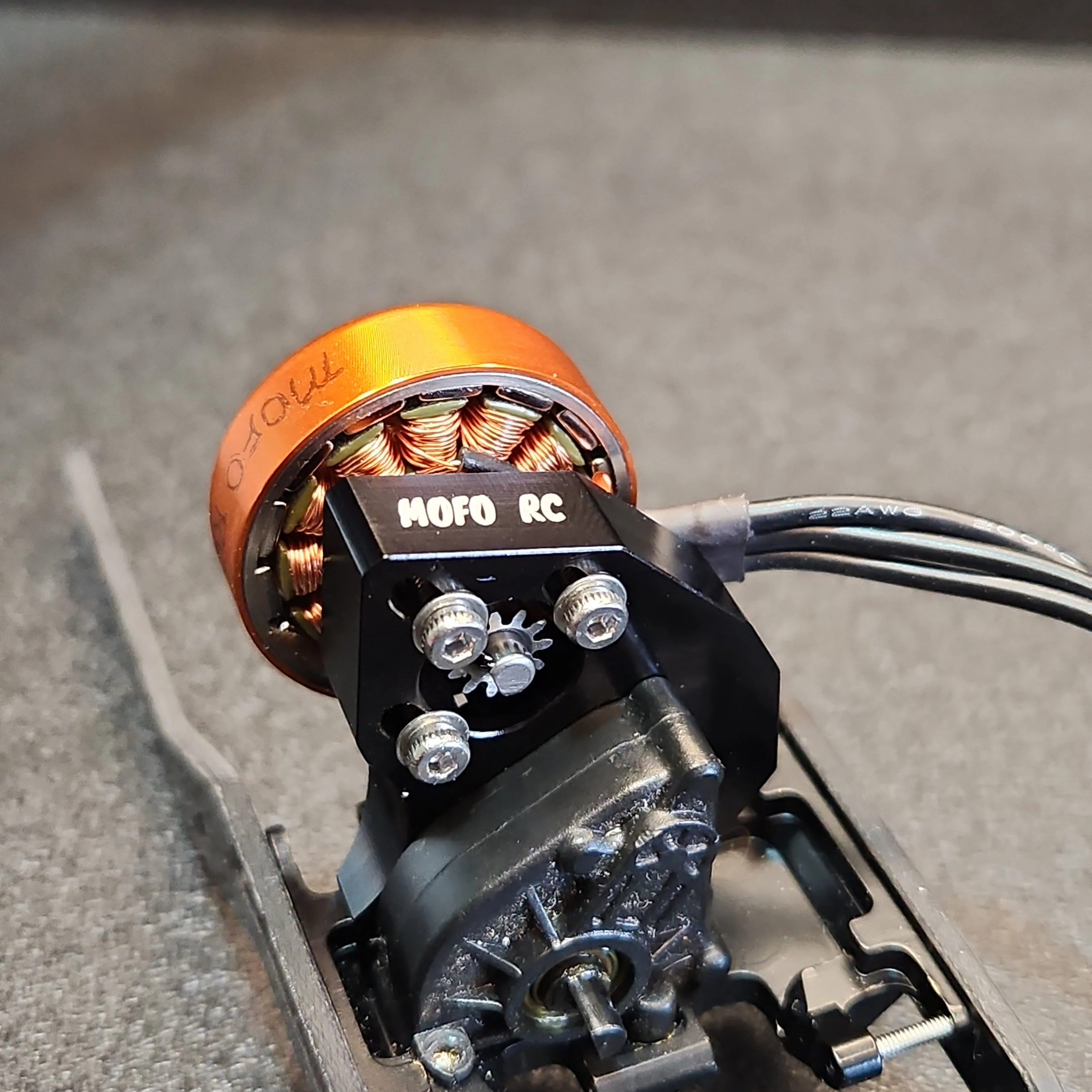 Mofo RC | SMP 1700Kv Brushless Pancake Motor + Mount Combos- (For Axial® SCX24™/AX24™) - Image 5