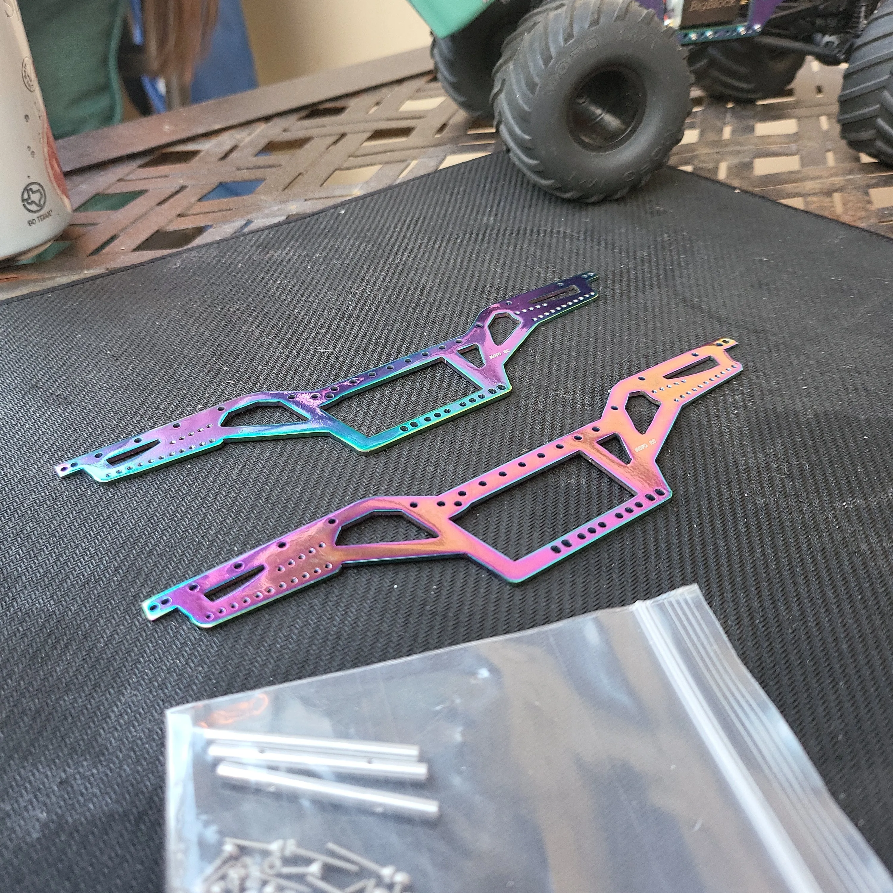 Ti-Jacker Chassis Kit Titanium lift chassis / MT - Image 10