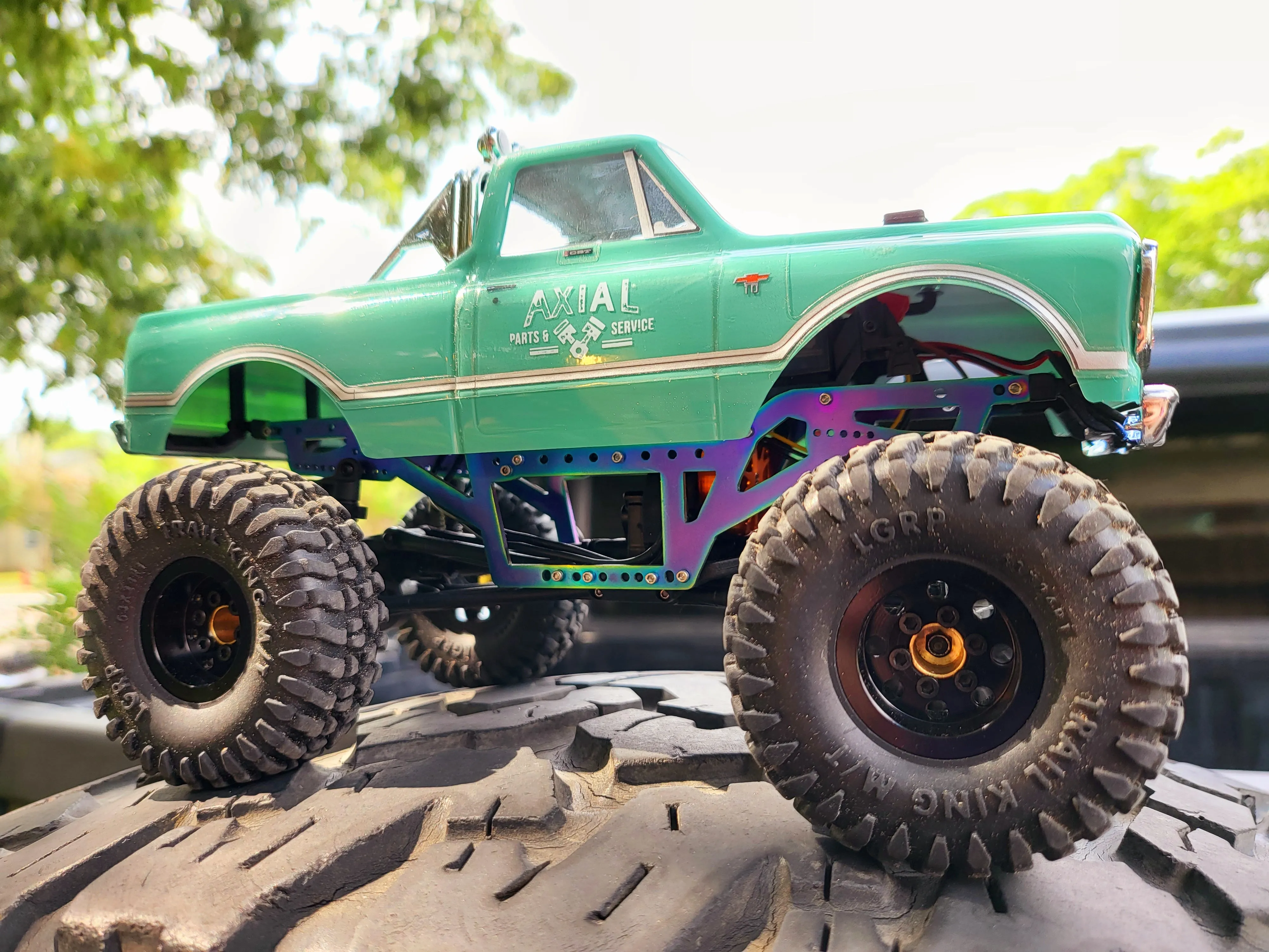 Ti-Jacker Chassis Kit Titanium lift chassis / MT - Image 3