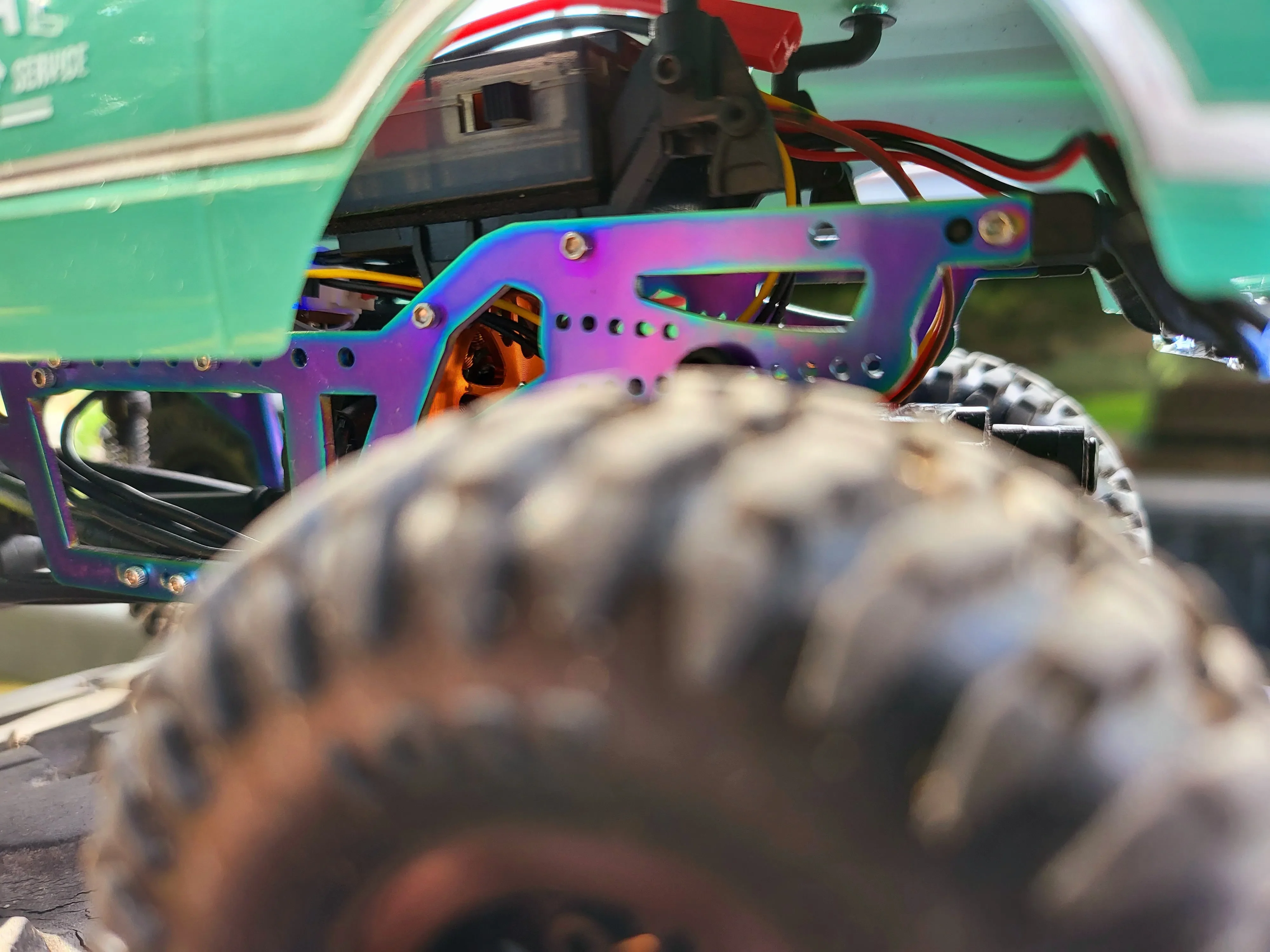 Ti-Jacker Chassis Kit Titanium lift chassis / MT - Image 4