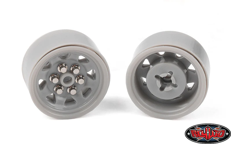RC4WD | OEM Plastic 0.7" Beadlock Wheels - Grey (Z-W0329) - Image 3