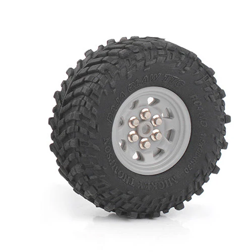 RC4WD | OEM Plastic 0.7" Beadlock Wheels - Grey (Z-W0329) - Image 5