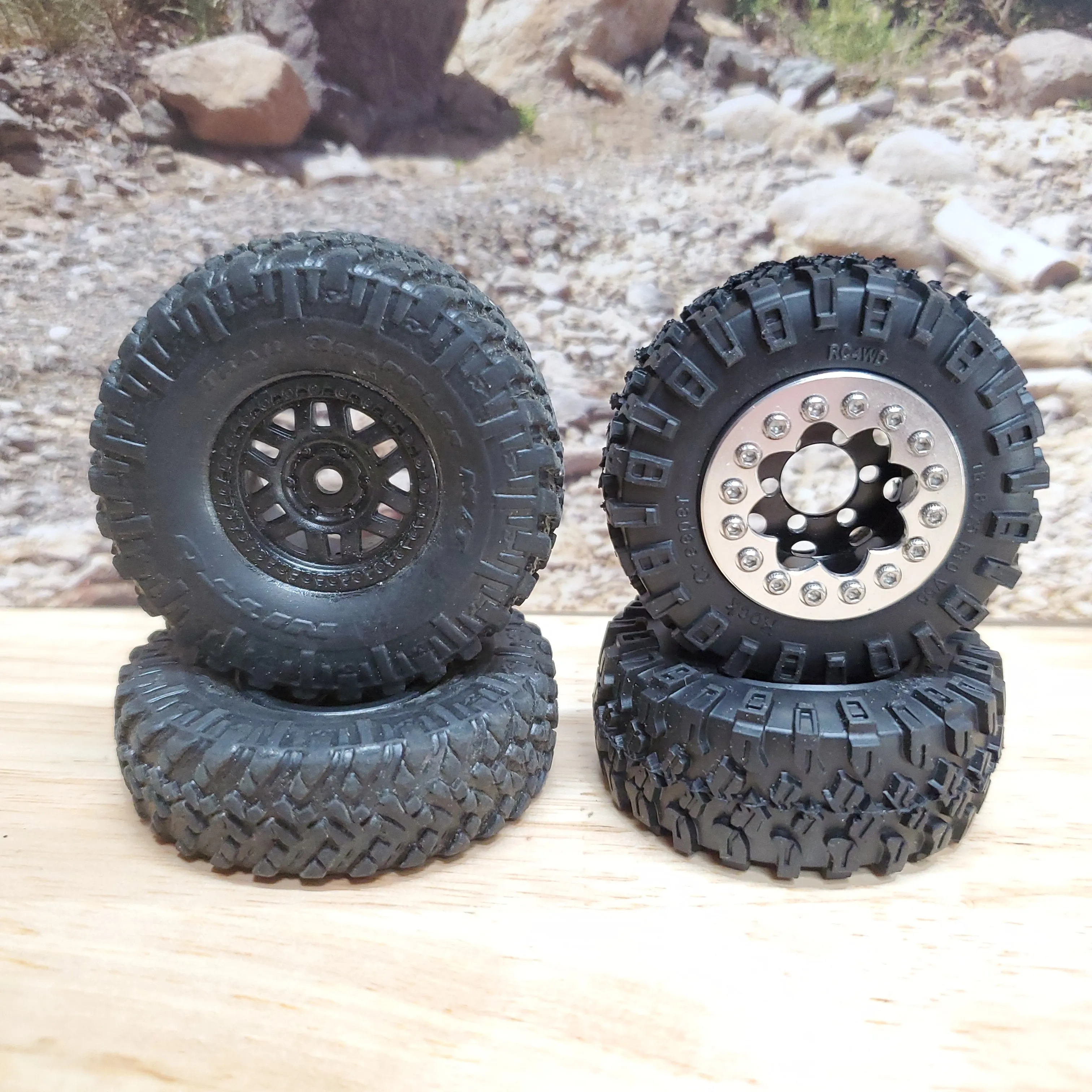 Rc4wd Rock Creeper 48x22mm 1.0" Tires (Sold by Pair) - Image 5