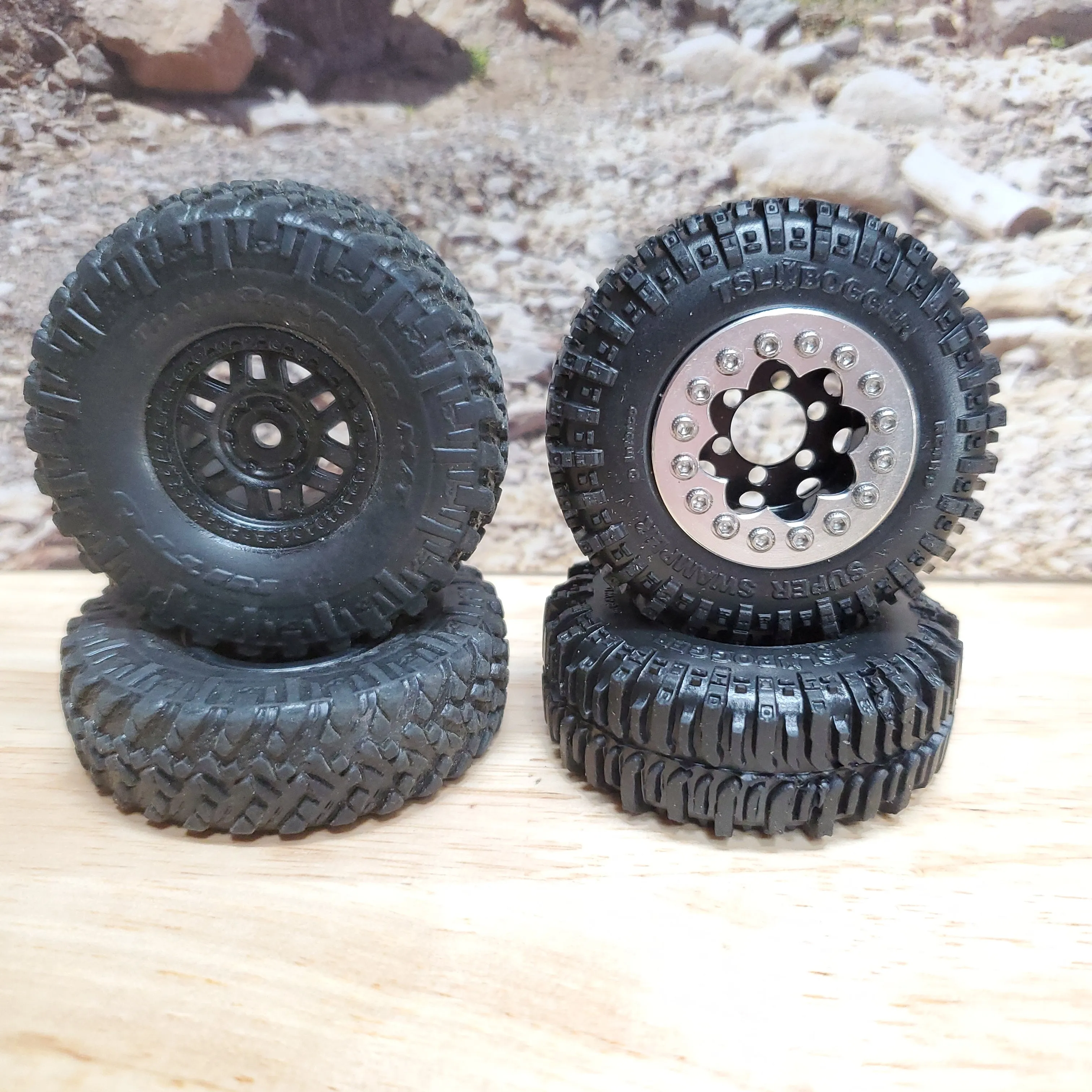 Rc4wd Scale Bogger 50x19mm 1.0" Tires (Sold by Pair) - Image 5