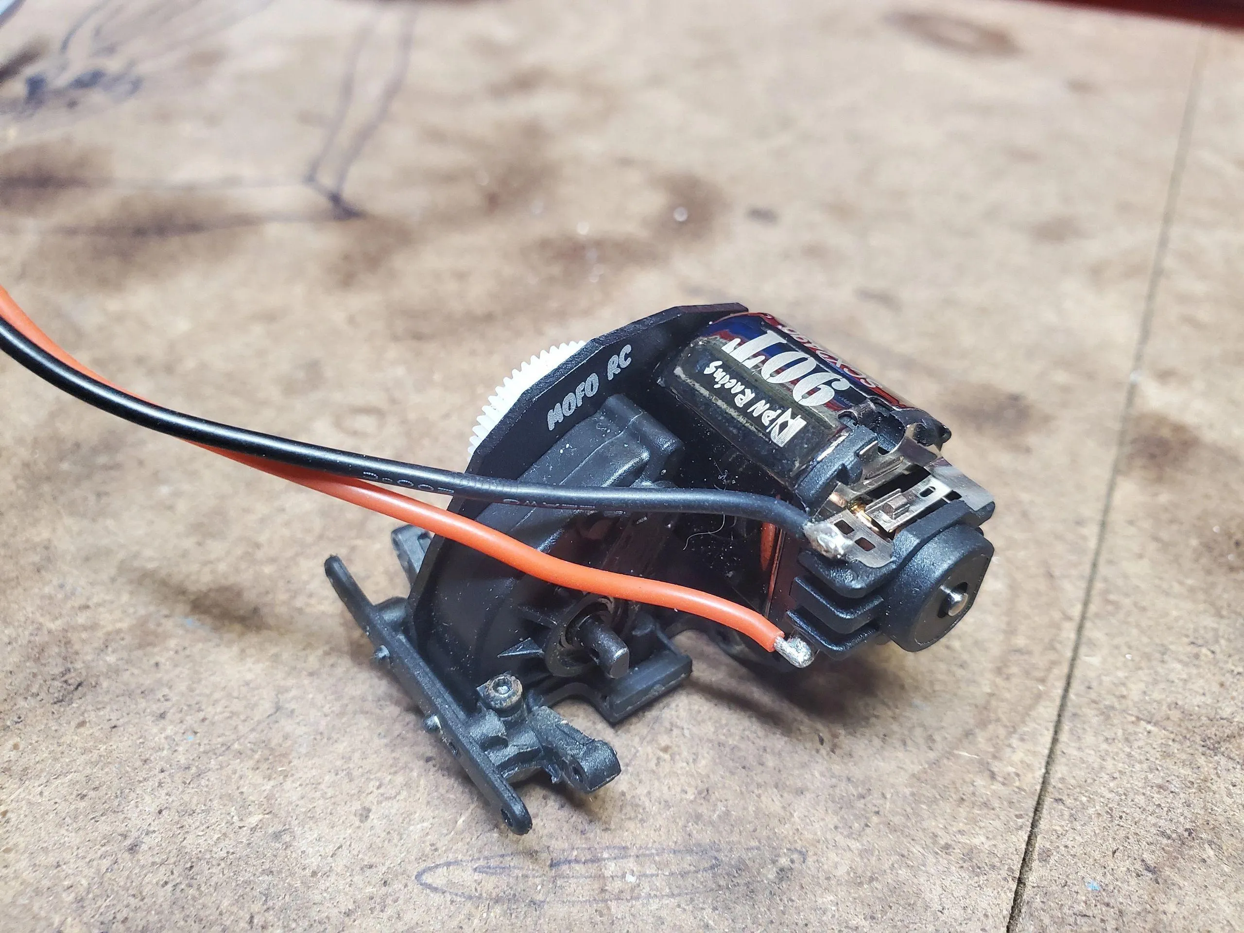 12mm side motor mount "Big Block" Axial Scx24, Ax24 1/24 crawler - Image 4