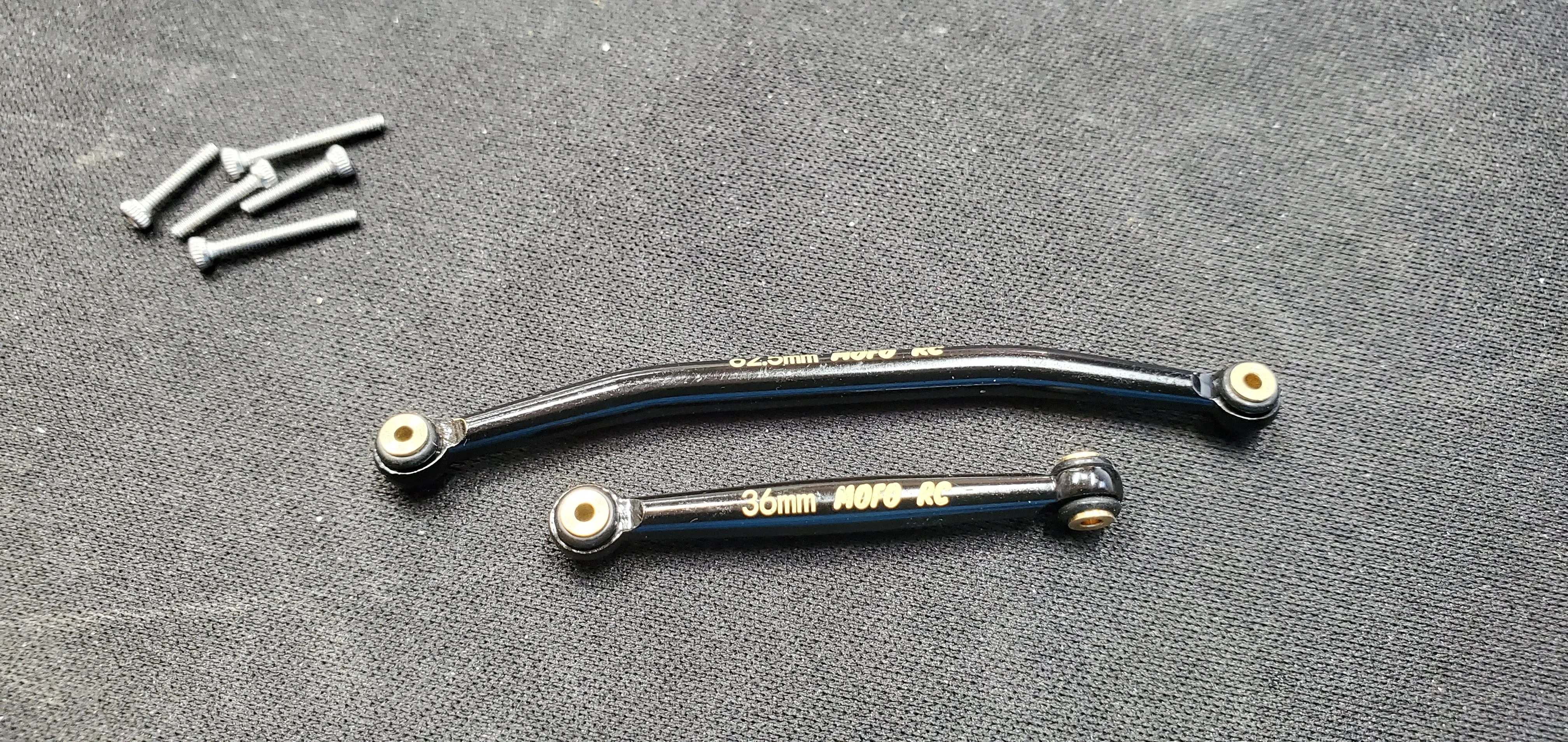 Steering Links - Scale, Brass and Aluminum for SCX24 / AX24 -  Select Options - Image 3