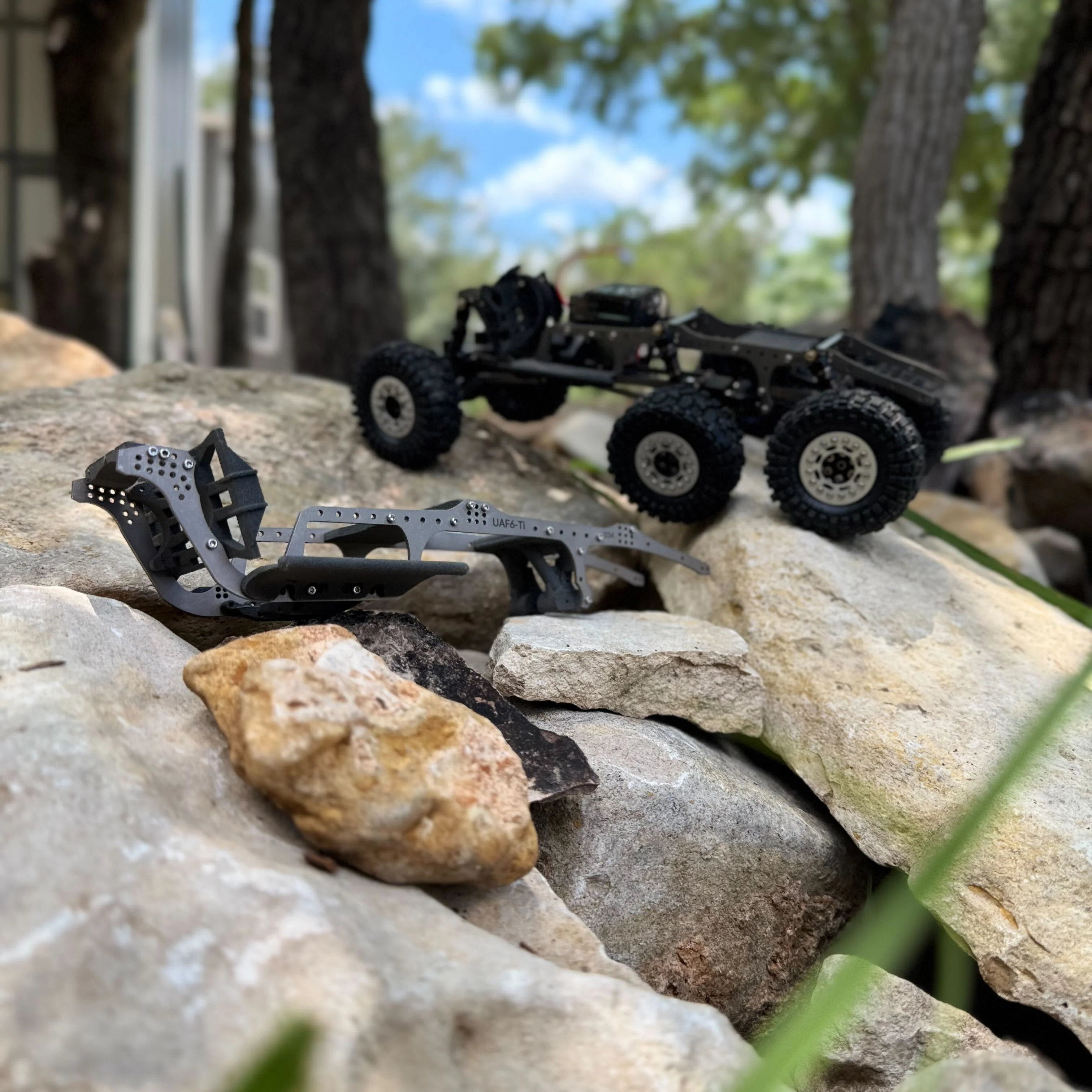 Mofo RC | UAF6 6x6 Axial® SCX24™ Chassis Kit - Made in Texas - Image 6